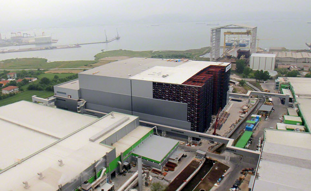 Mecalux baut für Hayat eine der größten selbsttragenden automatisierten Lagerhallen in Europa